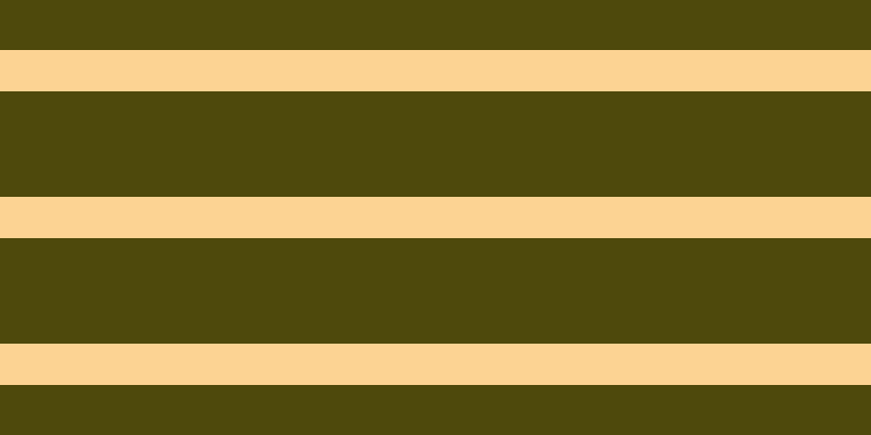#4e490c, #fcd393 horizontal lines, thirty-eight pixels wide, ninety-seven pixels apart