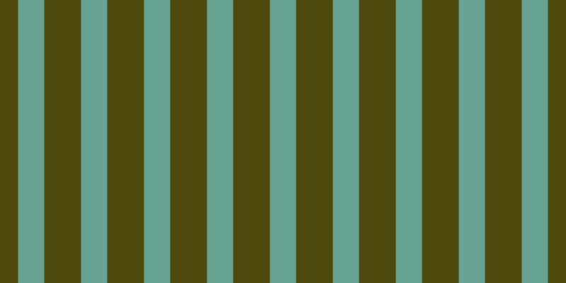 #4e490c, #67a393 vertical lines, thirty-seven pixels wide, fifty-two pixels apart
