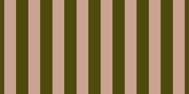 #4e490c, #caa393 vertical lines, fifty pixels wide, fifty-two pixels apart