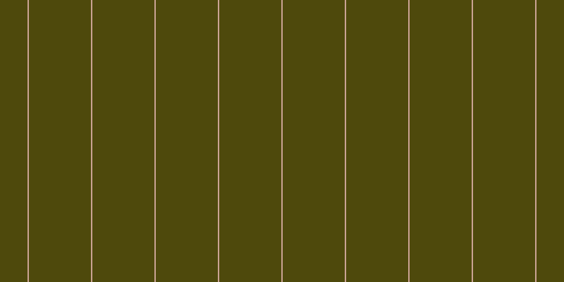 #4e490c, #caa393 vertical lines, two pixels wide, eighty-eight pixels apart
