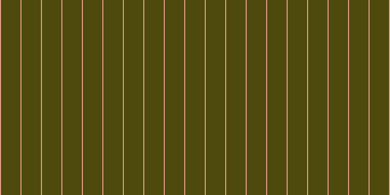 #4e490c, #eba393 vertical lines, two pixels wide, forty pixels apart