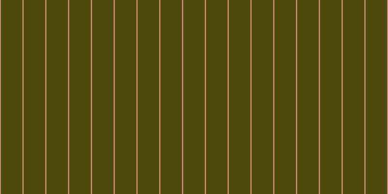 #4e490c, #eba393 vertical lines, two pixels wide, forty-five pixels apart