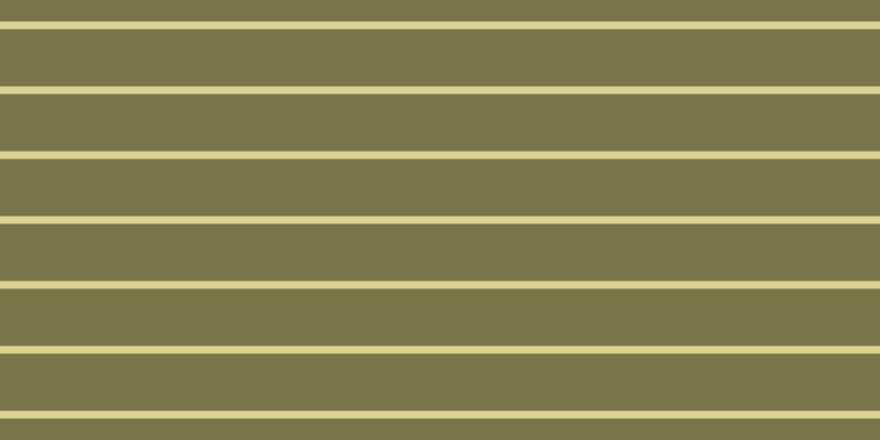 #4e490c (75%), #dbd393 horizontal lines, seven pixels wide, fifty-two pixels apart