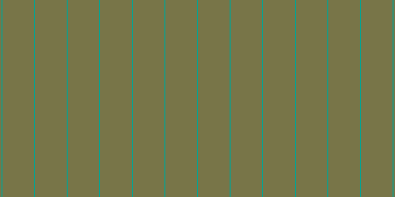 #4e490c (75%), #04a393 vertical lines, two pixels wide, sixty-four pixels apart