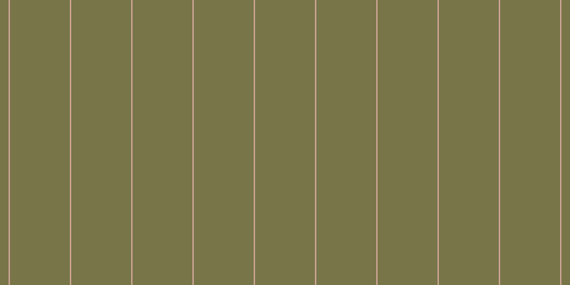 #4e490c (75%), #caa393 vertical lines, two pixels wide, eighty-four pixels apart