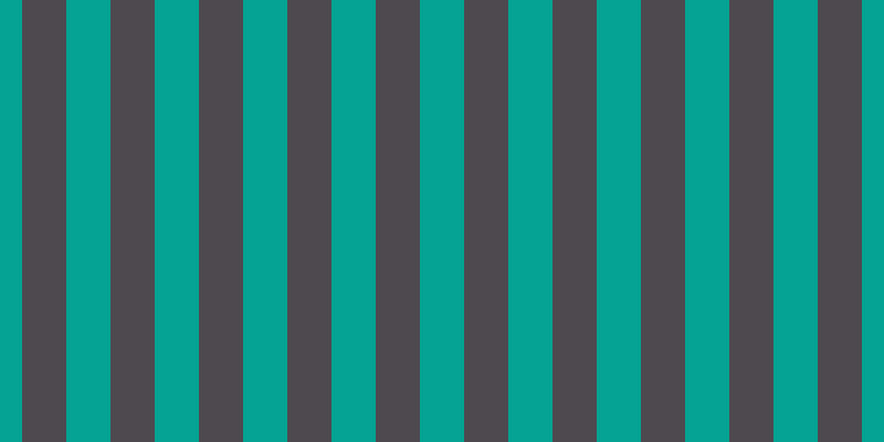 #4e494e, #04a393 vertical lines, forty pixels wide, forty pixels apart