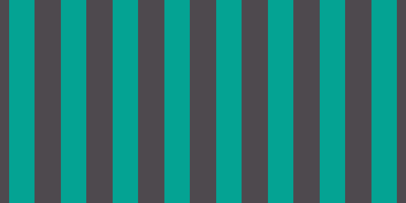 #4e494e, #04a393 vertical lines, fifty pixels wide, fifty-two pixels apart