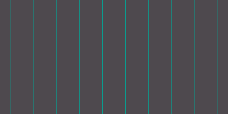 #4e494e, #04a393 vertical lines, two pixels wide, seventy-nine pixels apart
