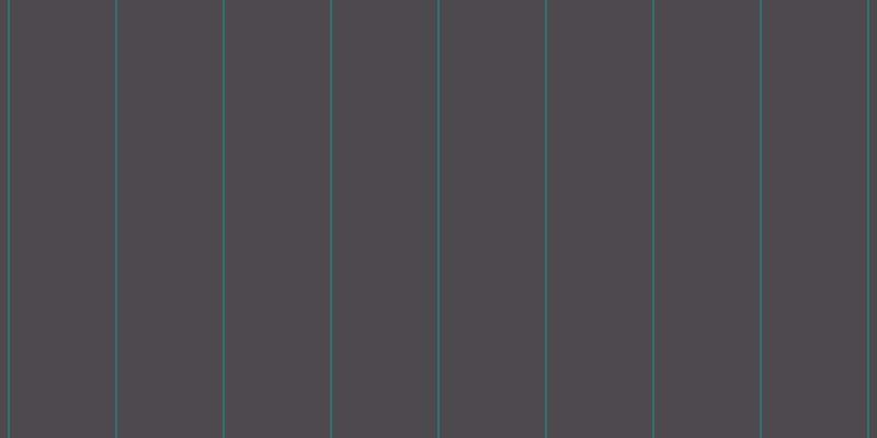 #4e494e, #04a393 vertical lines, one pixels wide, ninety-seven pixels apart