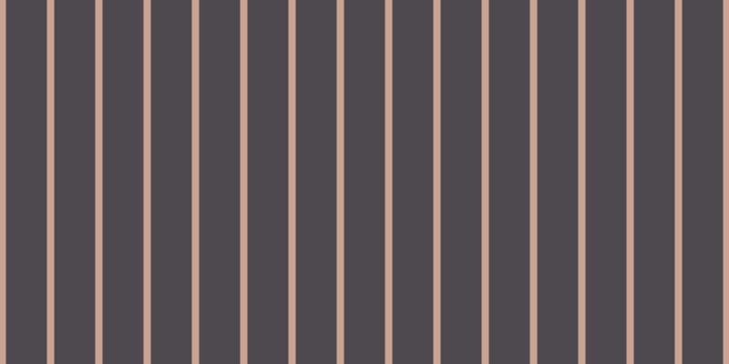 #4e494e, #caa393 vertical lines, eight pixels wide, forty-five pixels apart