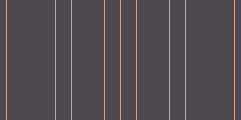 #4e494e, #caa393 vertical lines, two pixels wide, fifty-two pixels apart