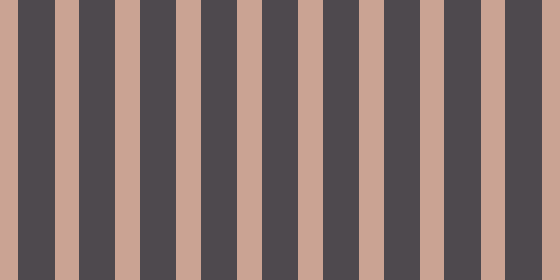 #4e494e, #caa393 vertical lines, thirty-five pixels wide, fifty-two pixels apart