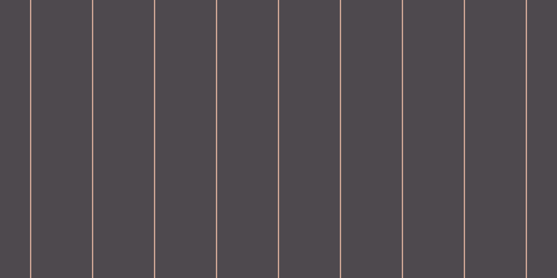 #4e494e, #caa393 vertical lines, two pixels wide, eighty-seven pixels apart