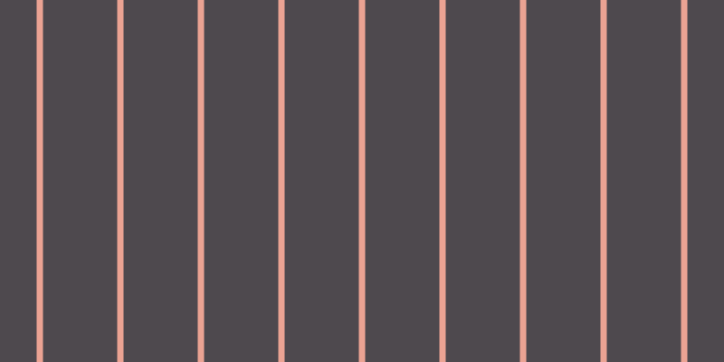 #4e494e, #eba393 vertical lines, seven pixels wide, eighty-two pixels apart