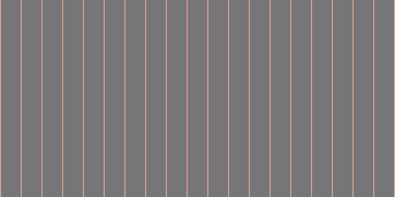 #4e494e (75%), #eba393 vertical lines, two pixels wide, forty pixels apart