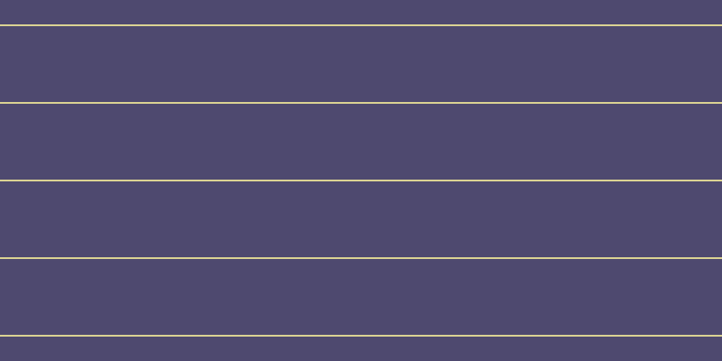 #4e496f, #dbd393 horizontal lines, two pixels wide, eighty-four pixels apart