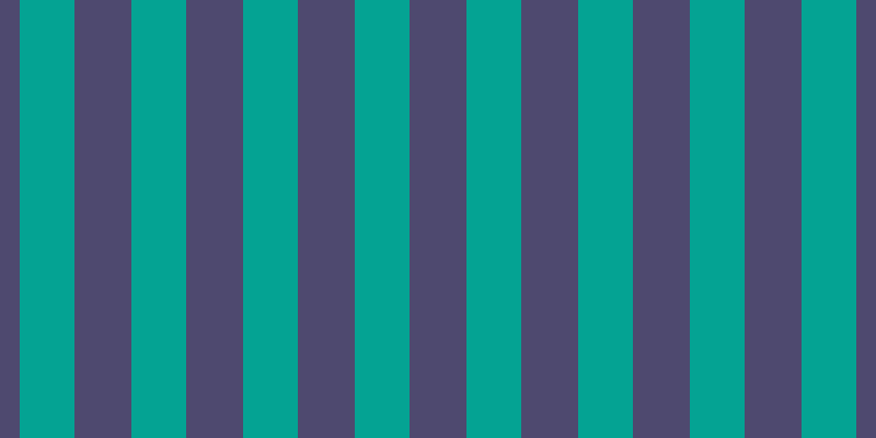 #4e496f, #04a393 vertical lines, fifty pixels wide, fifty-two pixels apart