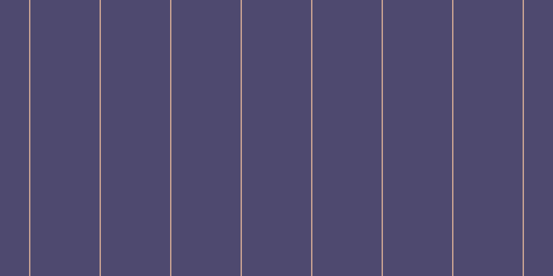 #4e496f, #caa393 vertical lines, two pixels wide, one hundred pixels apart