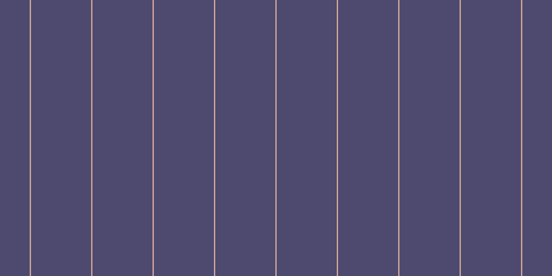 #4e496f, #caa393 vertical lines, two pixels wide, eighty-seven pixels apart