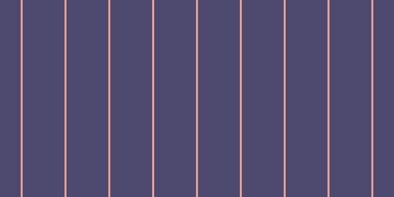 #4e496f, #eba393 vertical lines, four pixels wide, eighty-five pixels apart
