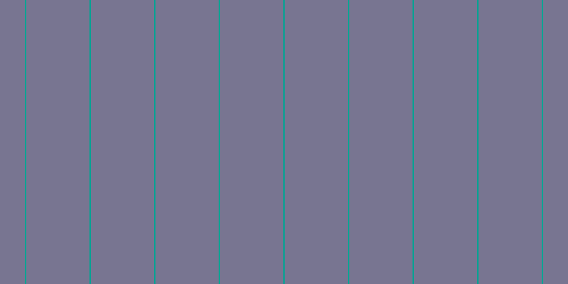 #4e496f (75%), #04a393 vertical lines, two pixels wide, eighty-nine pixels apart