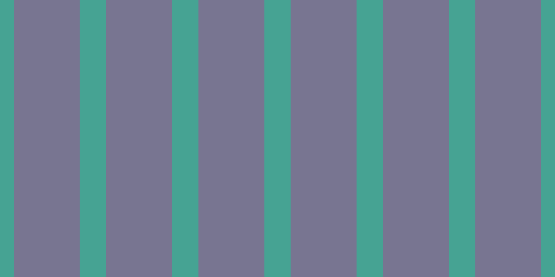 #4e496f (75%), #46a393 vertical lines, thirty-eight pixels wide, ninety-five pixels apart