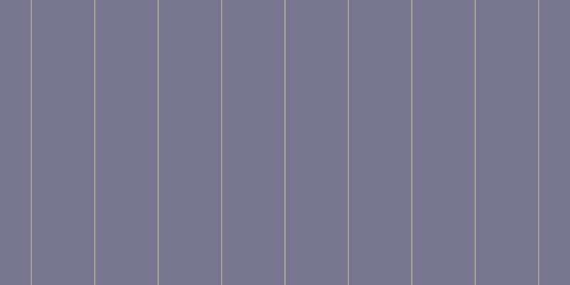 #4e496f (75%), #a9a393 vertical lines, two pixels wide, eighty-seven pixels apart