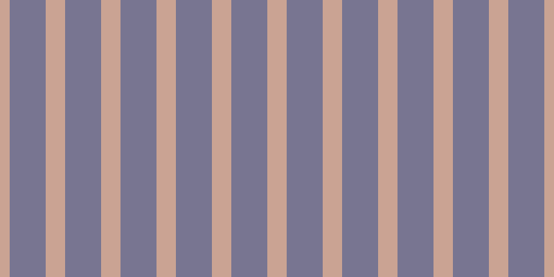 #4e496f (75%), #caa393 vertical lines, twenty-eight pixels wide, fifty-two pixels apart