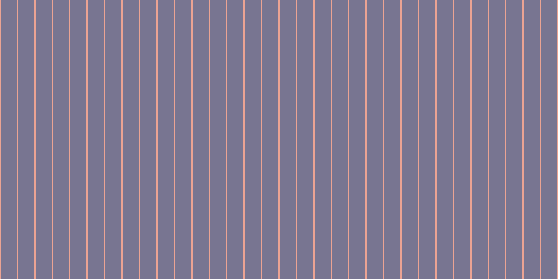 #4e496f (75%), #eba393 vertical lines, two pixels wide, twenty-three pixels apart