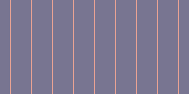 #4e496f (75%), #eba393 vertical lines, five pixels wide, eighty-four pixels apart