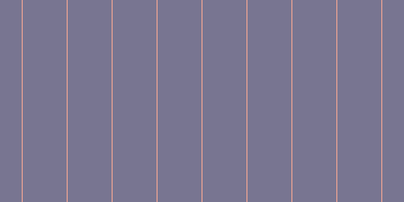 #4e496f (75%), #eba393 vertical lines, two pixels wide, eighty-seven pixels apart