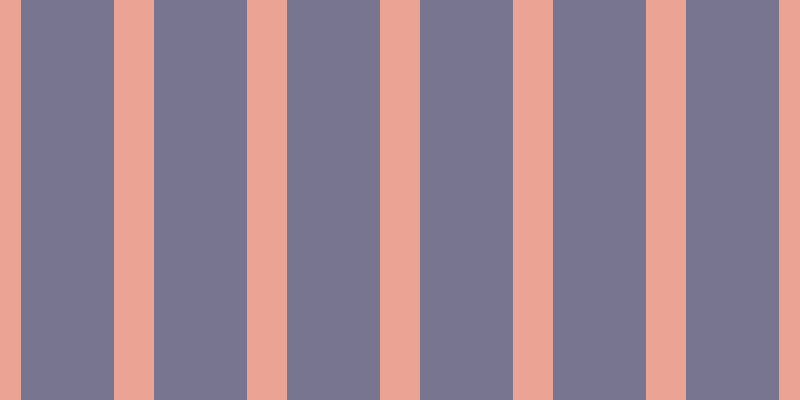 #4e496f (75%), #eba393 vertical lines, forty pixels wide, ninety-three pixels apart