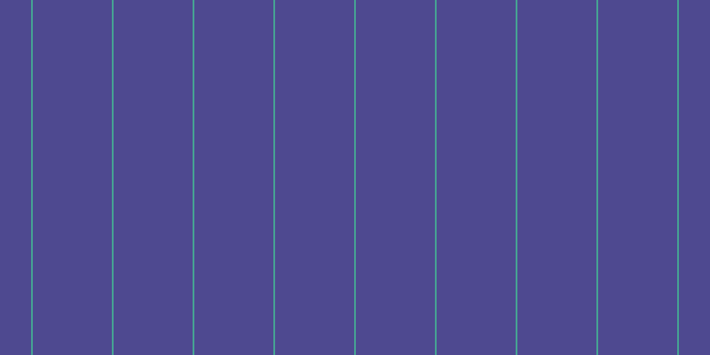 #4e4990, #46a393 vertical lines, two pixels wide, eighty-nine pixels apart