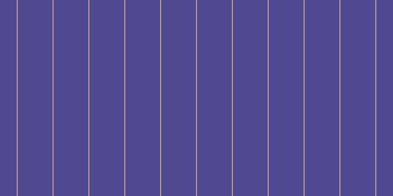 #4e4990, #caa393 vertical lines, two pixels wide, seventy-one pixels apart