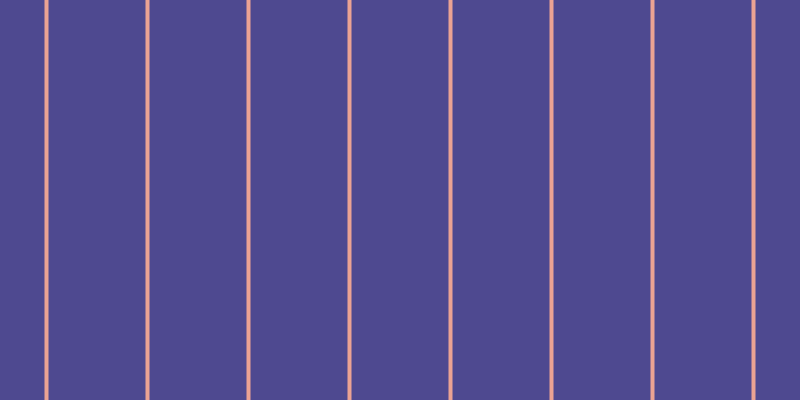 #4e4990, #eba393 vertical lines, four pixels wide, ninety-seven pixels apart