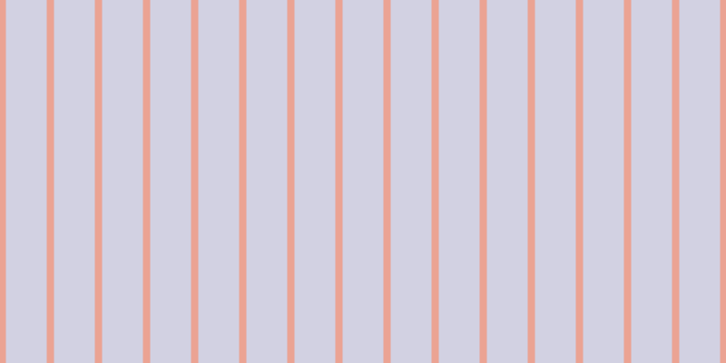 #4e4990 (25%), #eba393 vertical lines, eight pixels wide, forty-five pixels apart