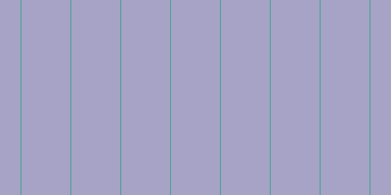 #4e4990 (50%), #46a393 vertical lines, two pixels wide, one hundred pixels apart