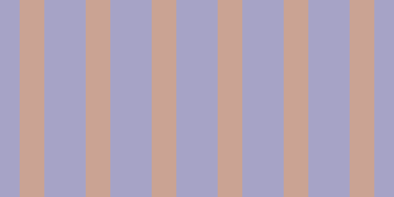 #4e4990 (50%), #caa393 vertical lines, fifty pixels wide, eighty-four pixels apart