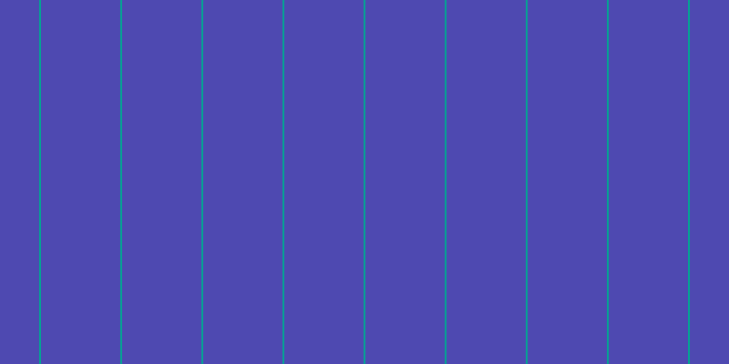 #4e49b1, #04a393 vertical lines, two pixels wide, eighty-seven pixels apart