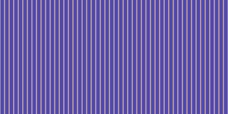 #4e49b1, #caa393 vertical lines, four pixels wide, twelve pixels apart