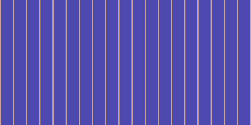 #4e49b1, #caa393 vertical lines, four pixels wide, thirty-eight pixels apart
