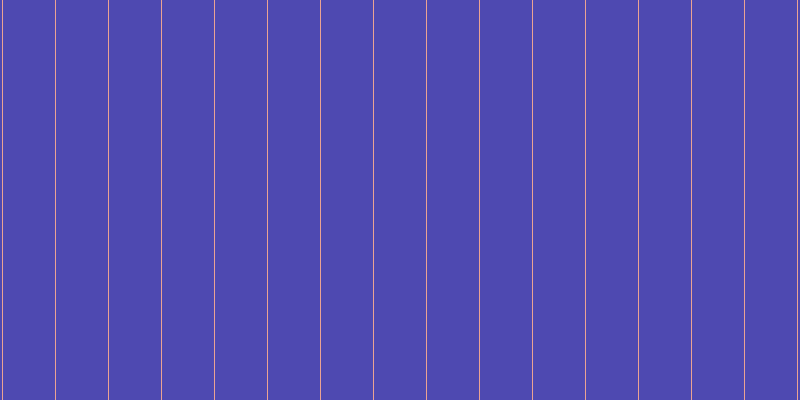 #4e49b1, #eba393 vertical lines, one pixels wide, fifty-two pixels apart