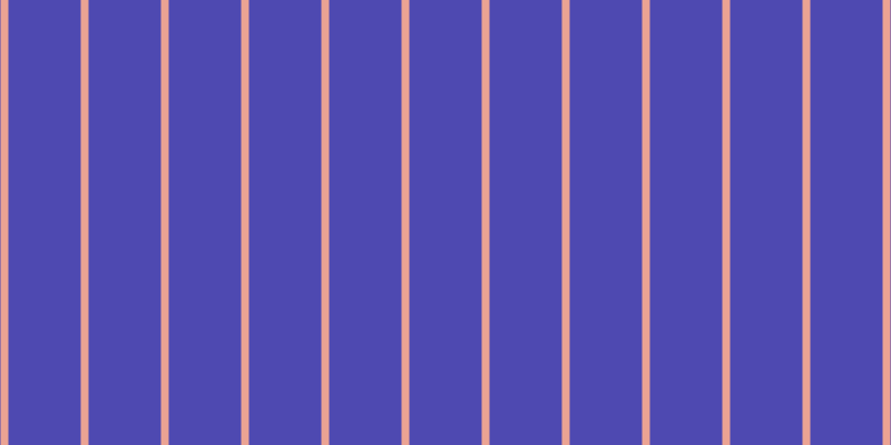 #4e49b1, #eba393 vertical lines, seven pixels wide, sixty-five pixels apart