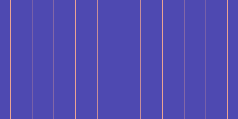 #4e49b1, #eba393 vertical lines, two pixels wide, seventy-one pixels apart