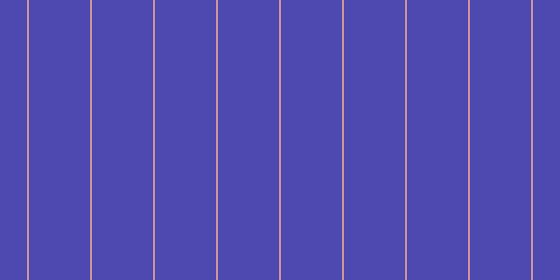 #4e49b1, #eba393 vertical lines, two pixels wide, eighty-eight pixels apart