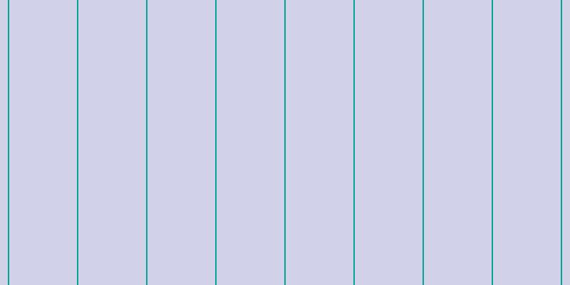 #4e49b1 (25%), #04a393 vertical lines, two pixels wide, ninety-five pixels apart