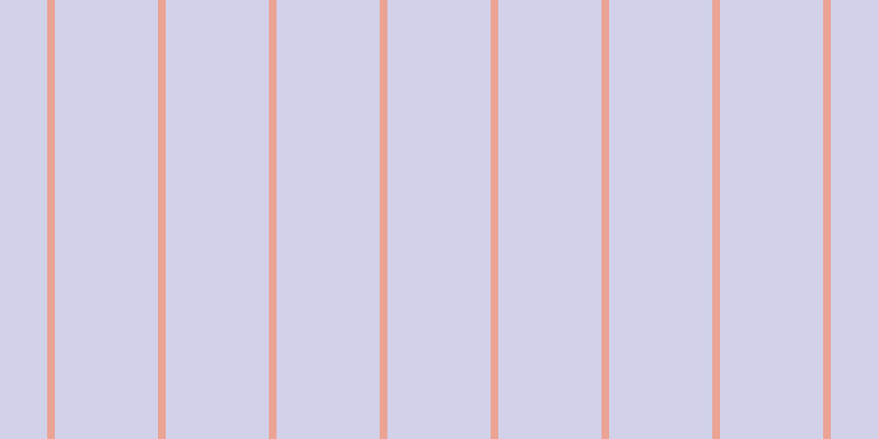 #4e49b1 (25%), #eba393 vertical lines, seven pixels wide, ninety-four pixels apart