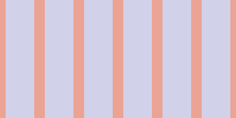 #4e49b1 (25%), #eba393 vertical lines, thirty-six pixels wide, ninety-seven pixels apart