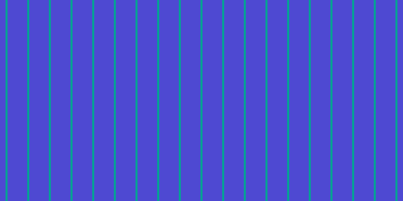 #4e49d2, #04a393 vertical lines, four pixels wide, thirty-nine pixels apart