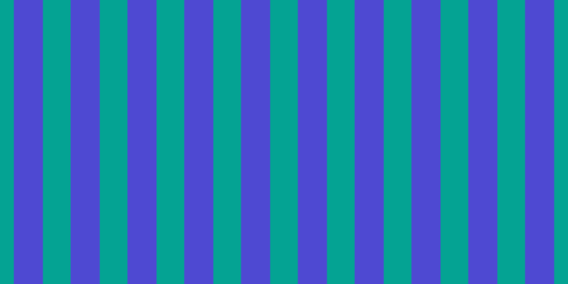 #4e49d2, #04a393 vertical lines, thirty-nine pixels wide, forty-one pixels apart